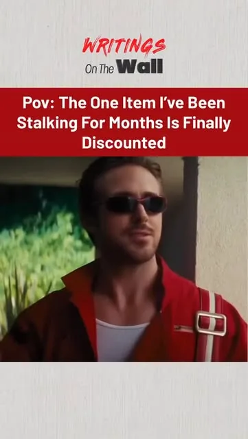 Discount-shopping meme, no identifiable product